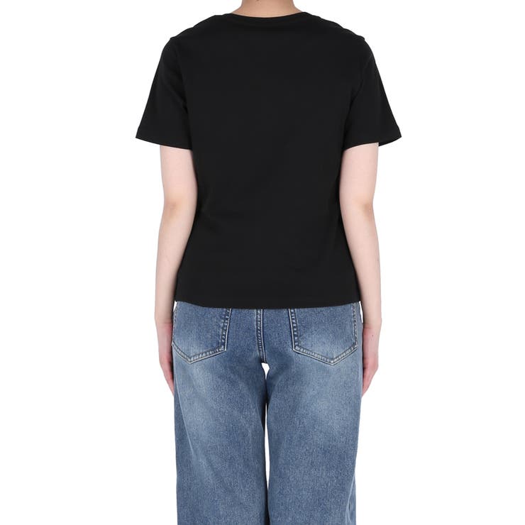 すっきりVネックで上品な抜け感を叶える スムーストップス〈４サイズ展開〉 | coca | 詳細画像6 