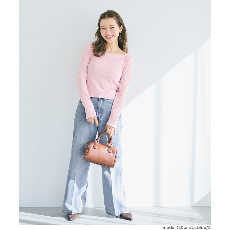 センタープレスストレートデニムパンツ | coca | 詳細画像14 