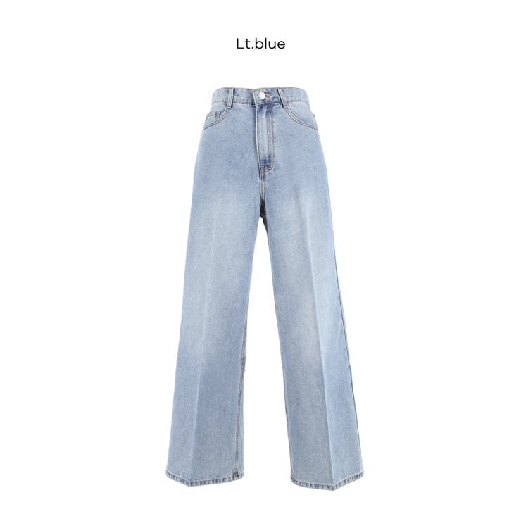 センタープレスストレートデニムパンツ | coca | 詳細画像17 