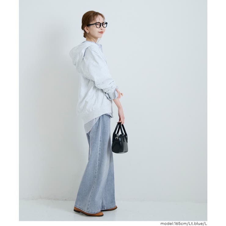 センタープレスストレートデニムパンツ | coca | 詳細画像10 