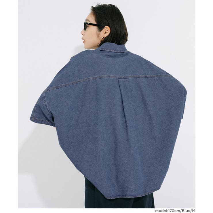 デニムビック半袖シャツ | coca | 詳細画像14 