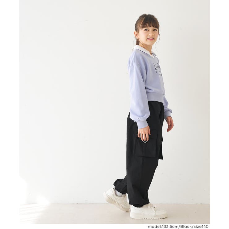 【DAILY WARM】 裏微起毛ハートカーゴパンツ | coca | 詳細画像11 