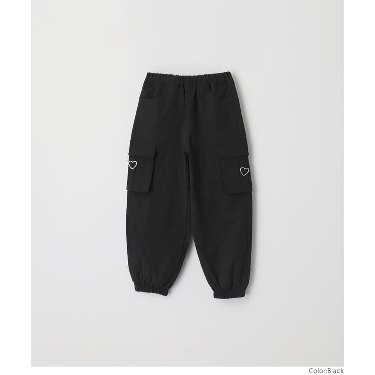 【DAILY WARM】 裏微起毛ハートカーゴパンツ | coca | 詳細画像14 