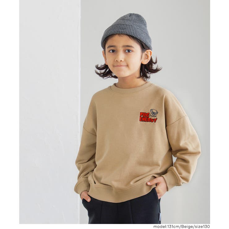 刺繍スウェットトップス | coca | 詳細画像2 