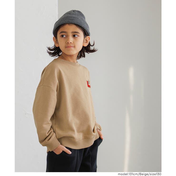 刺繍スウェットトップス | coca | 詳細画像5 