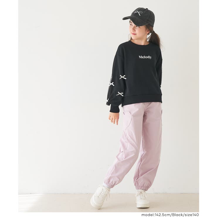 袖チュールリボンスウェットトップス | coca | 詳細画像13 