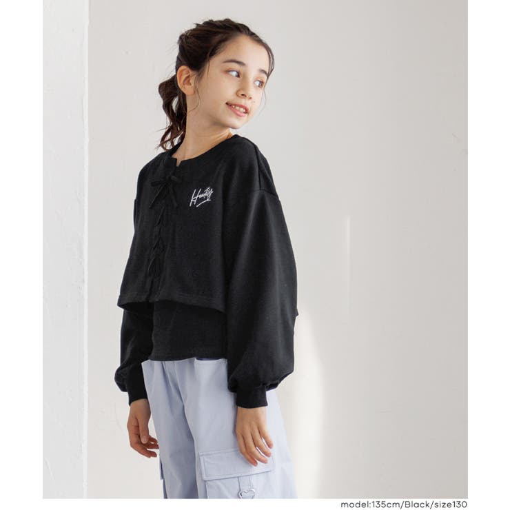 レースアップトップス＆タンクトップ 2点セット | coca | 詳細画像12 