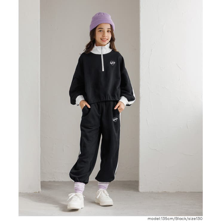 ハーフジップライントップス | coca | 詳細画像2 