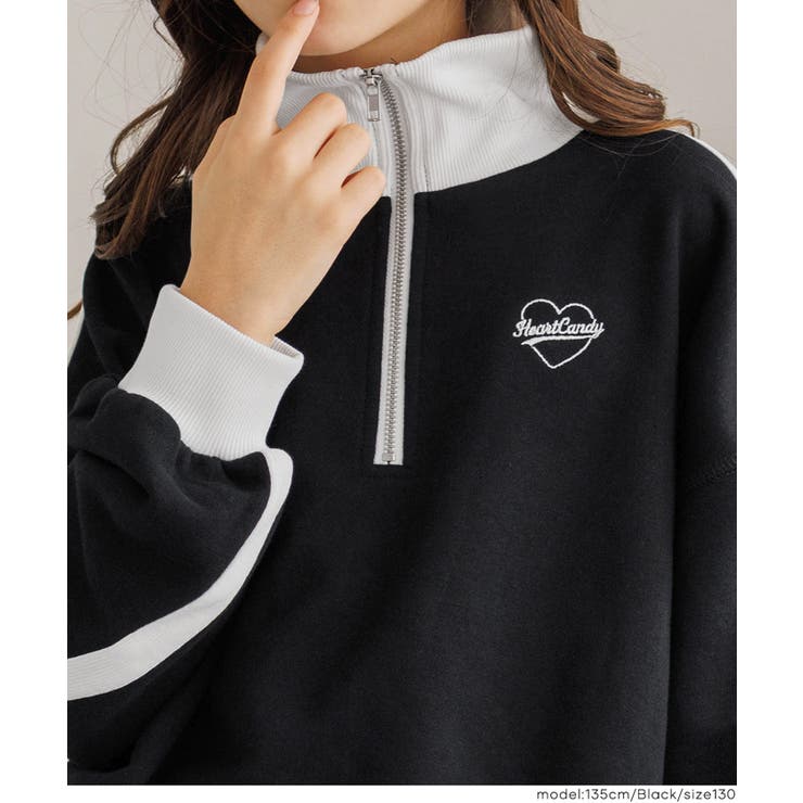 ハーフジップライントップス | coca | 詳細画像7 