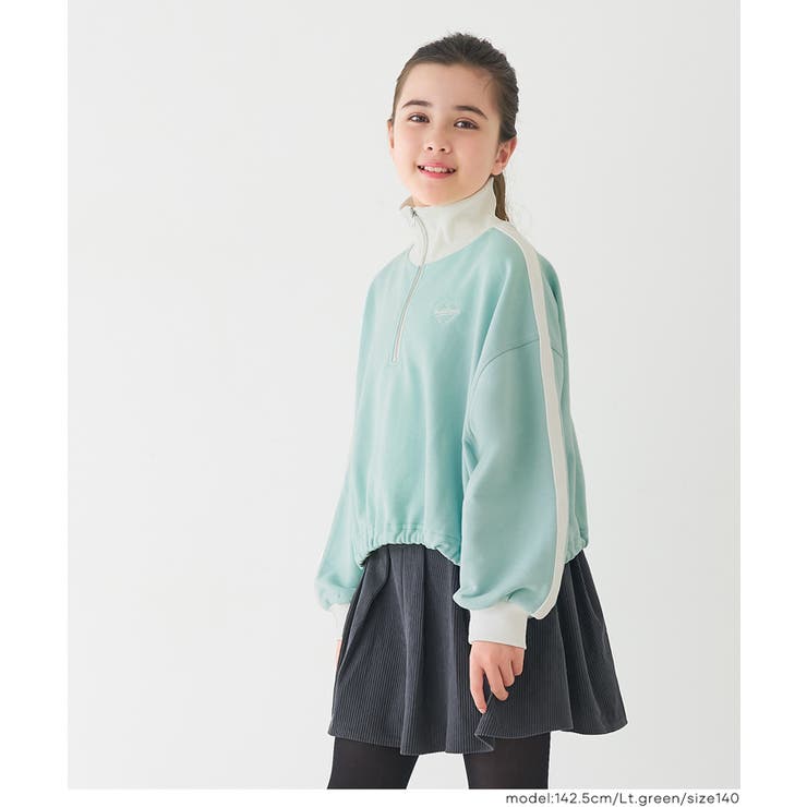 ハーフジップライントップス | coca | 詳細画像9 