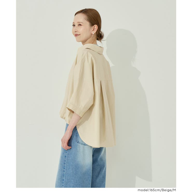 フロントタックドルマンシャツ | coca | 詳細画像12 