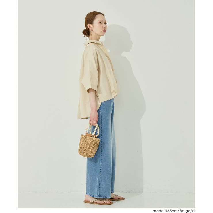 フロントタックドルマンシャツ | coca | 詳細画像14 