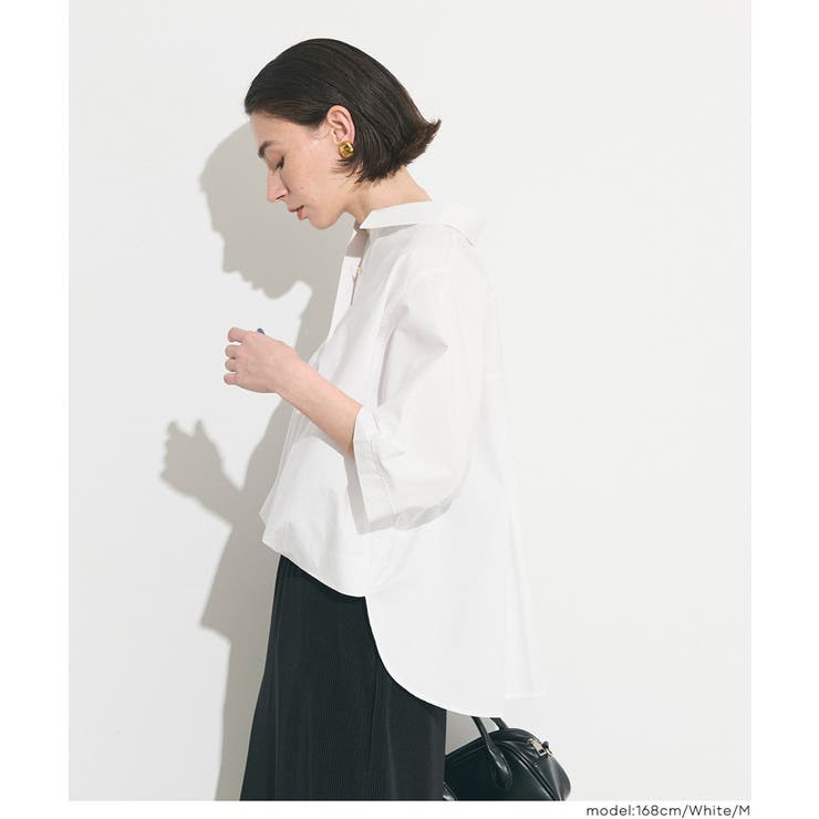 フロントタックドルマンシャツ | coca | 詳細画像5 