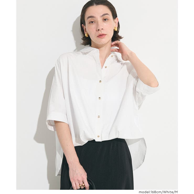 フロントタックドルマンシャツ | coca | 詳細画像9 