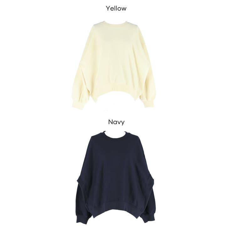 裏毛ボリュームシルエットスウェット | coca | 詳細画像2 