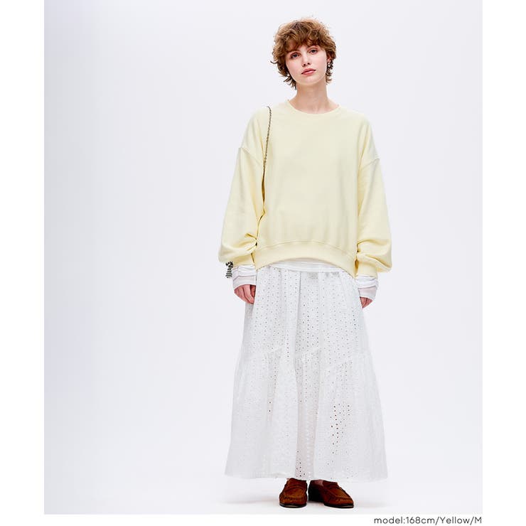 裏毛ボリュームシルエットスウェット | coca | 詳細画像8 