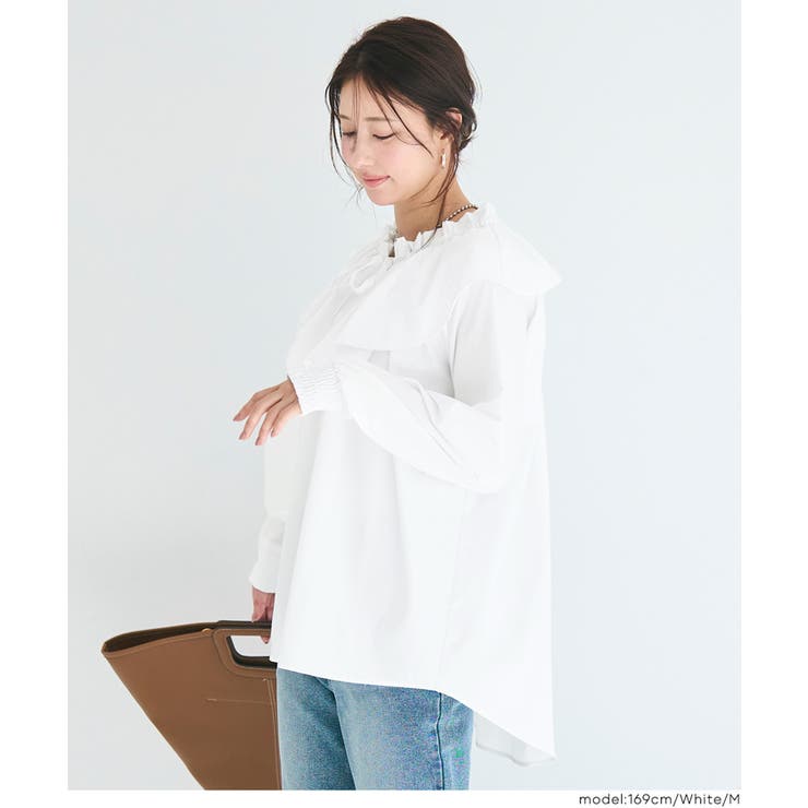 ビックカラーチュニックブラウス | coca | 詳細画像11 