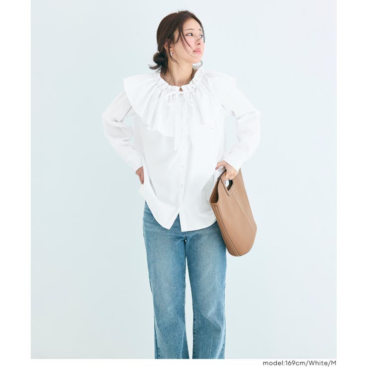 ビックカラーチュニックブラウス | coca | 詳細画像12 