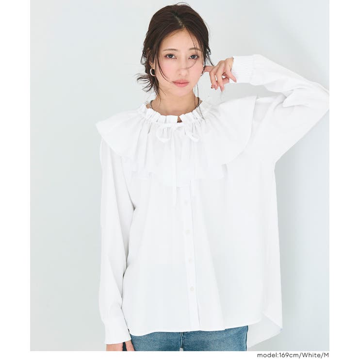 ビックカラーチュニックブラウス | coca | 詳細画像14 