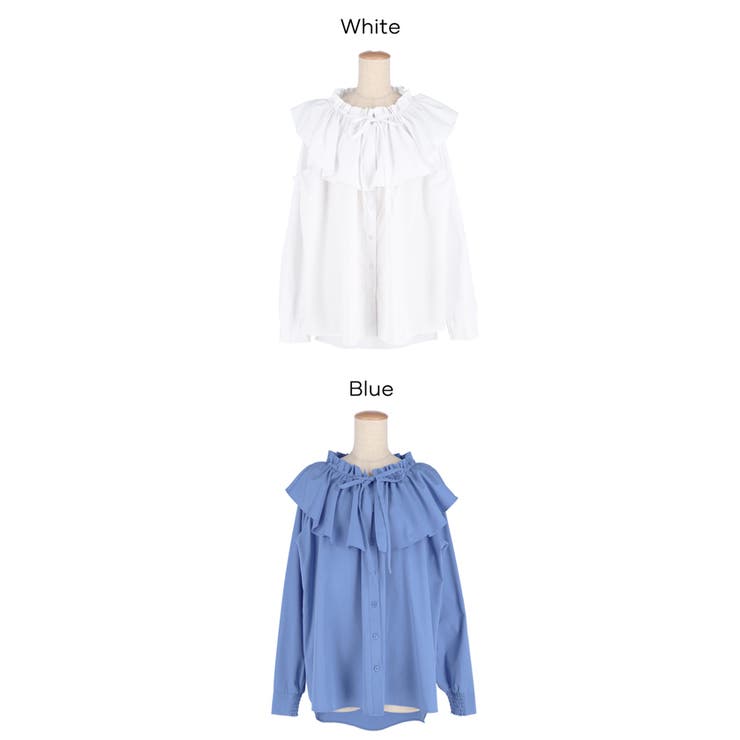 ビックカラーチュニックブラウス | coca | 詳細画像2 