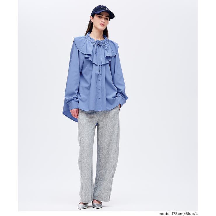 ビックカラーチュニックブラウス | coca | 詳細画像3 