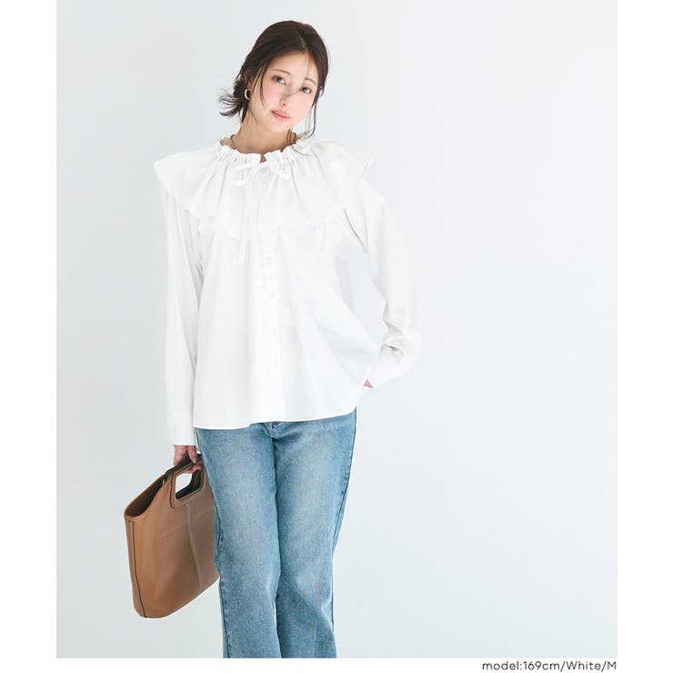 ビックカラーチュニックブラウス | coca | 詳細画像9 