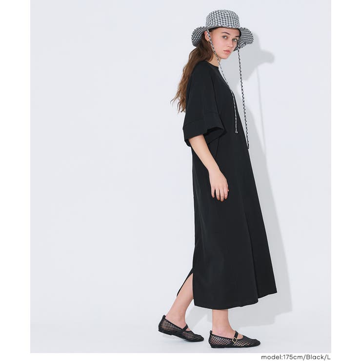 五分袖カットワンピース | coca | 詳細画像13 