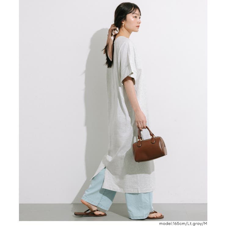 五分袖カットワンピース | coca | 詳細画像5 