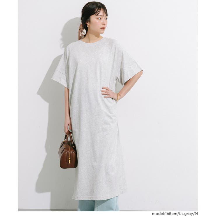 五分袖カットワンピース | coca | 詳細画像6 