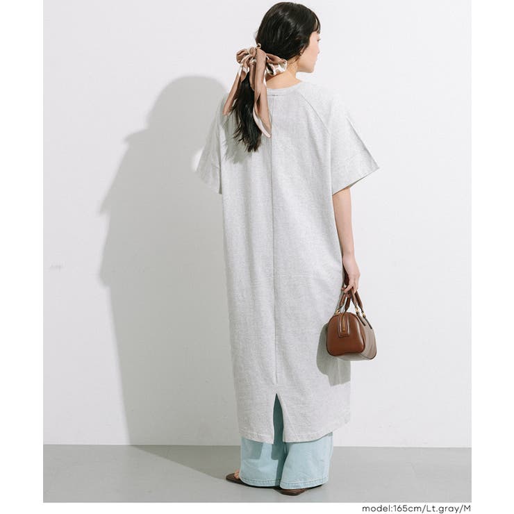 五分袖カットワンピース | coca | 詳細画像7 