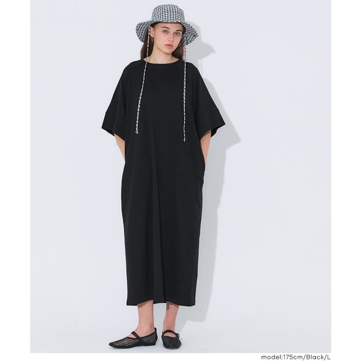 五分袖カットワンピース | coca | 詳細画像10 