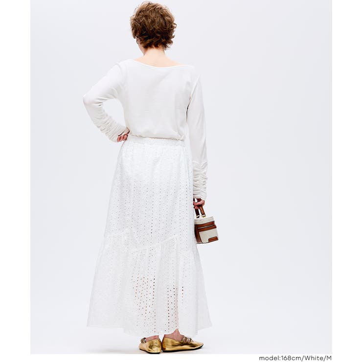 袖シャーリングレイヤードトップス | coca | 詳細画像8 