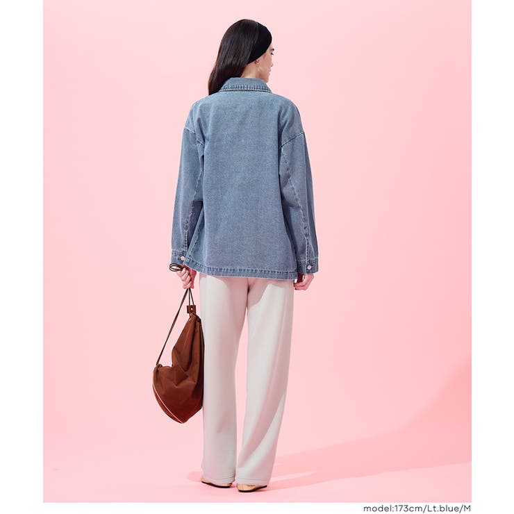 デニムカバーオールジャケット | coca | 詳細画像5 