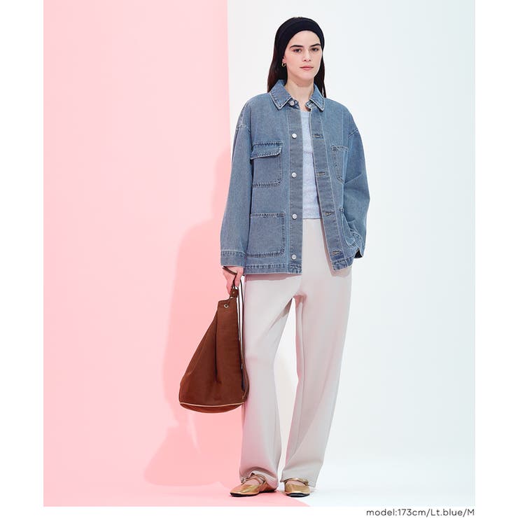 デニムカバーオールジャケット | coca | 詳細画像6 