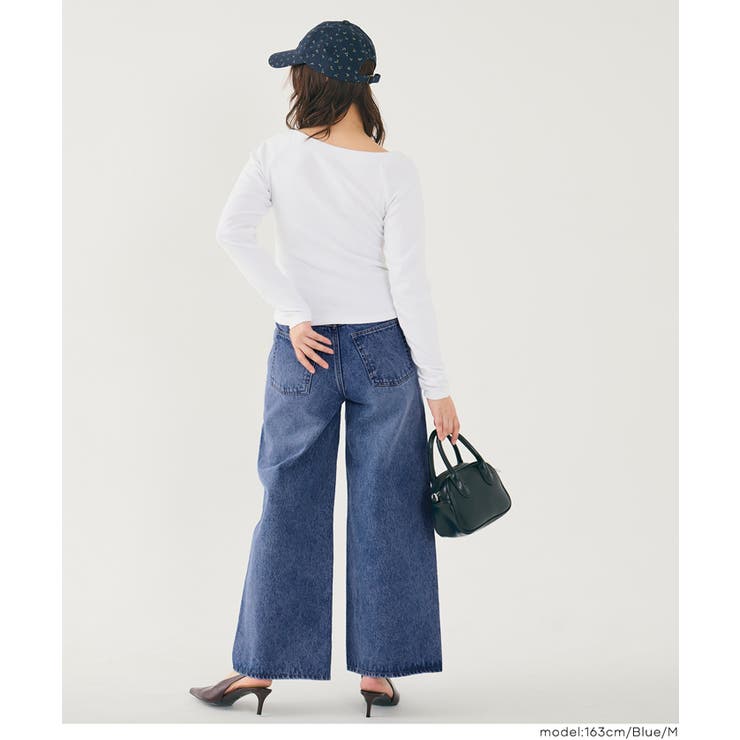 ツイストシームデニムパンツ | coca | 詳細画像12 