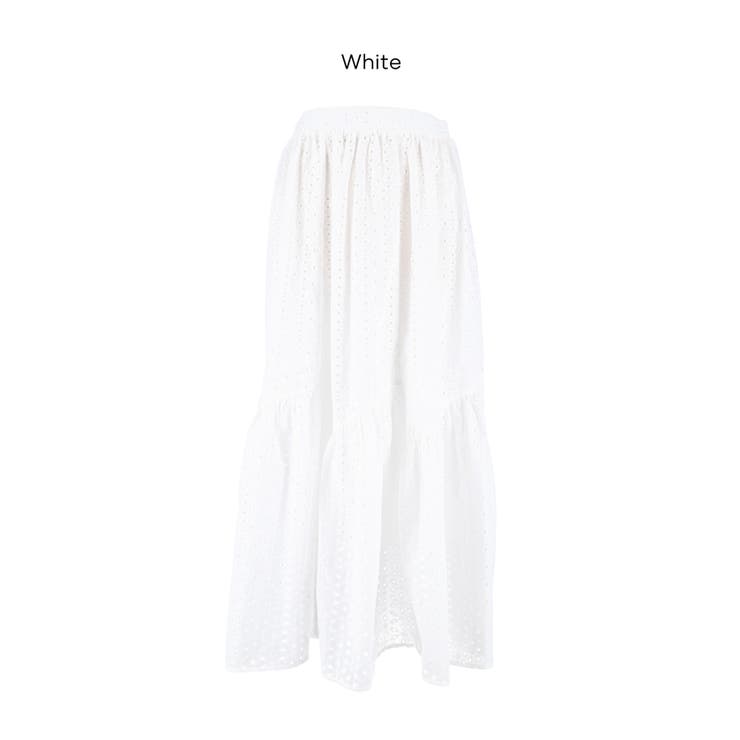 カットワークレーススカート | coca | 詳細画像15 