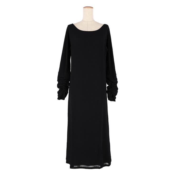 袖シャーリングレイヤードワンピース | coca | 詳細画像3 