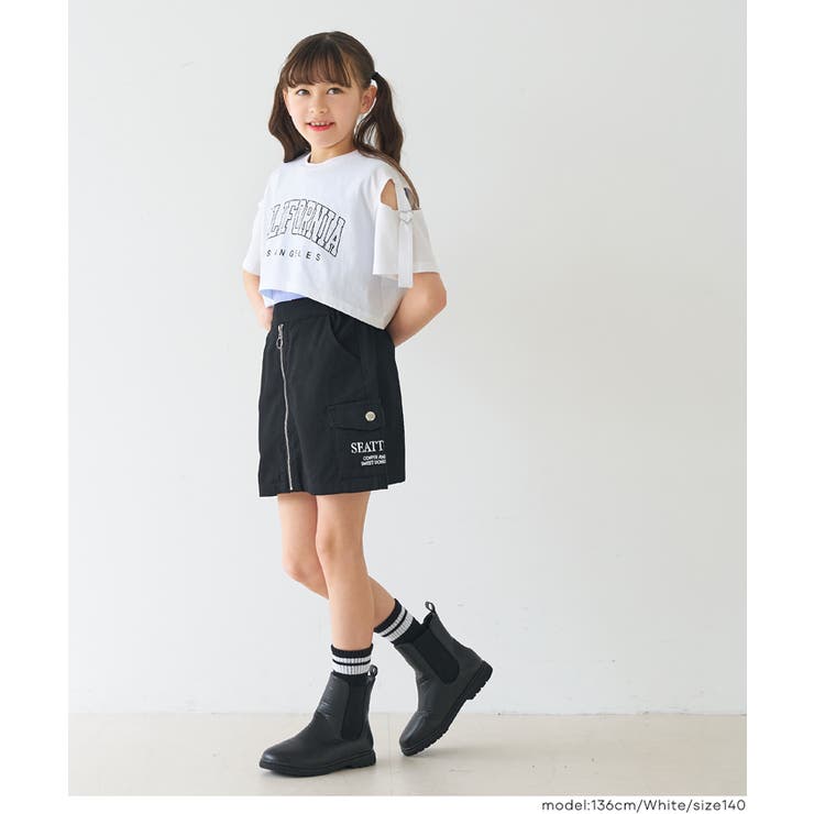 〈二点セット〉肩あきTシャツ＆タンクトップ | coca | 詳細画像12 