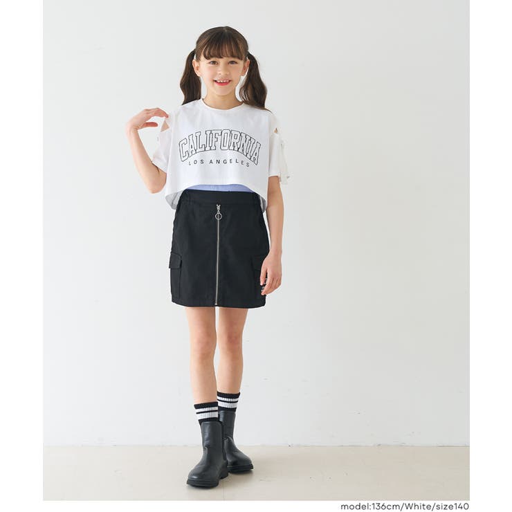 〈二点セット〉肩あきTシャツ＆タンクトップ | coca | 詳細画像8 