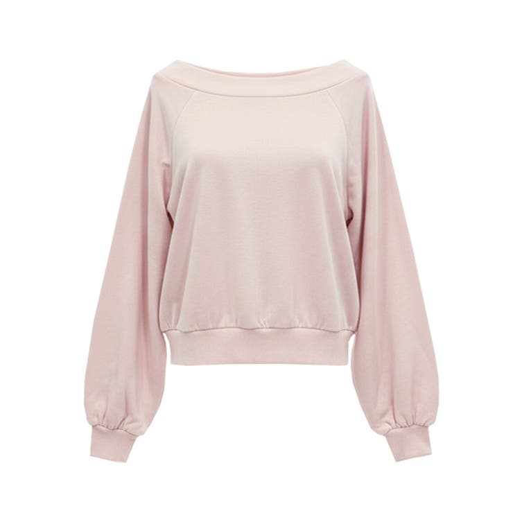 華奢見え＆女性らしさを両立できる裏毛スウェット | coca | 詳細画像2 