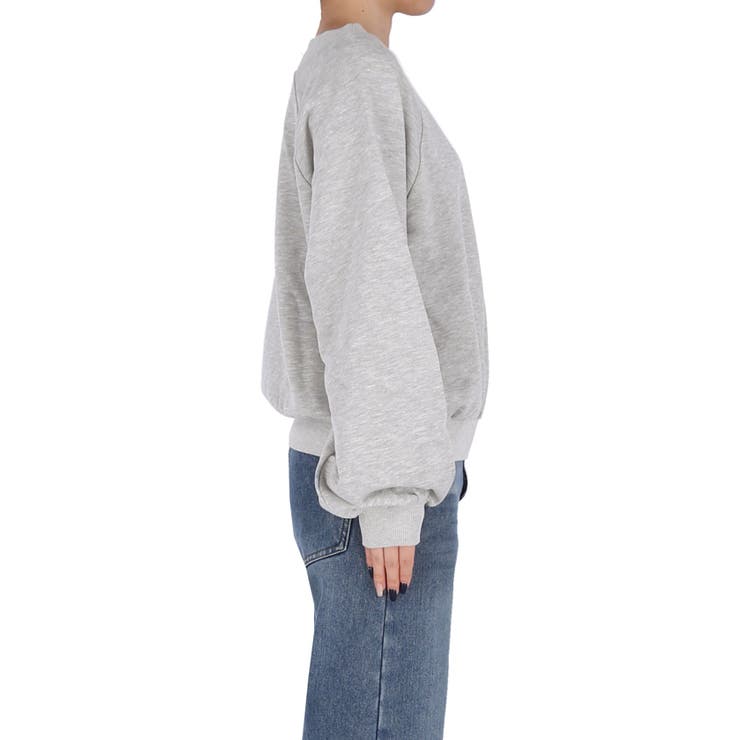 華奢見え＆女性らしさを両立できる裏毛スウェット | coca | 詳細画像5 