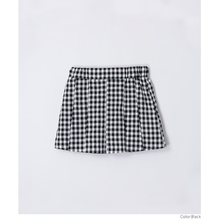 ギンガムチェックプリーツスカート キッズ | coca | 詳細画像11 