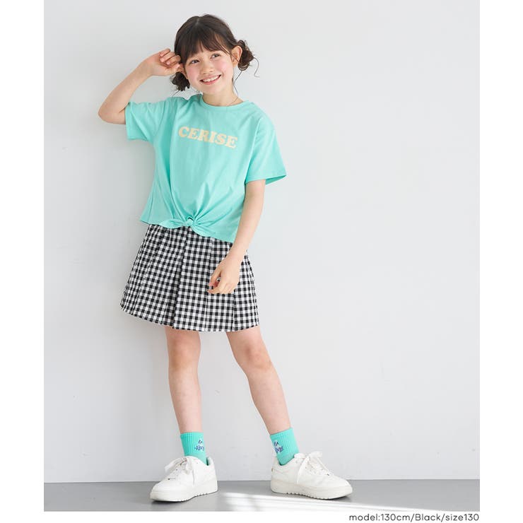 ギンガムチェックプリーツスカート キッズ | coca | 詳細画像6 