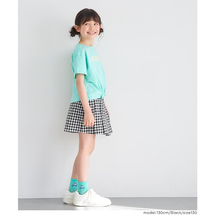 ギンガムチェックプリーツスカート キッズ | coca | 詳細画像8 