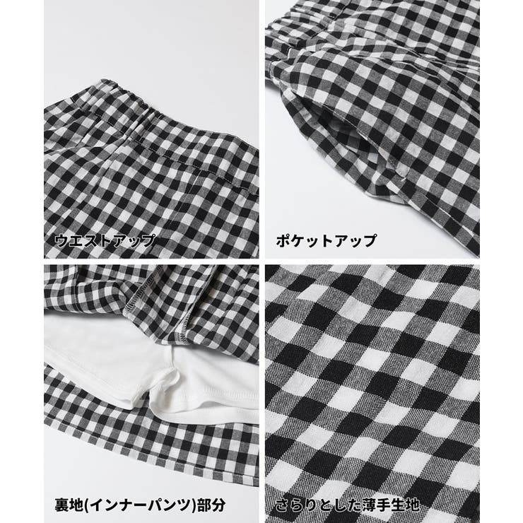 ギンガムチェックプリーツスカート キッズ | coca | 詳細画像10 