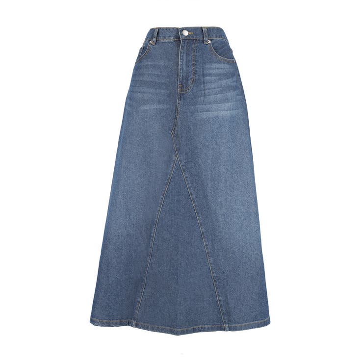 【SUMMER DENIM】サマーデニムフレアスカート | coca | 詳細画像2 