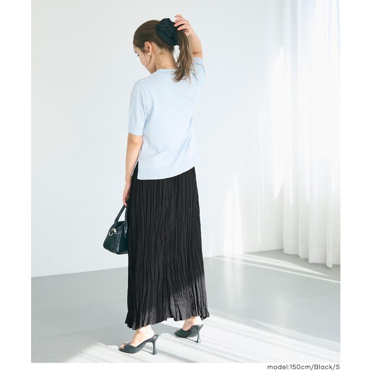 ワッシャープリーツスカート | coca | 詳細画像9 