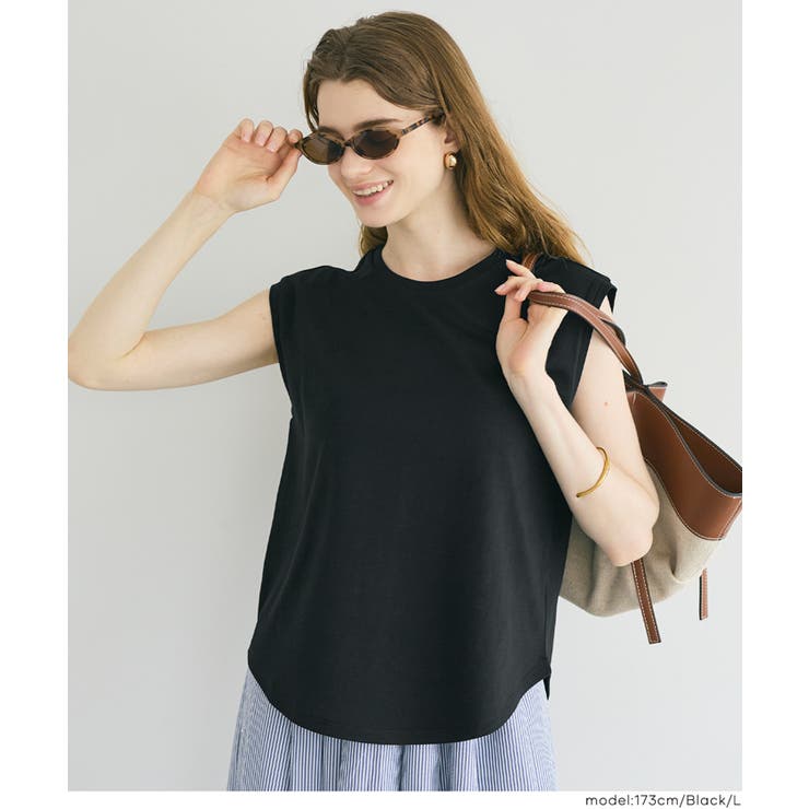【接触冷感】ノースリーブTシャツ【伊藤千晃様着用】 | coca | 詳細画像13 
