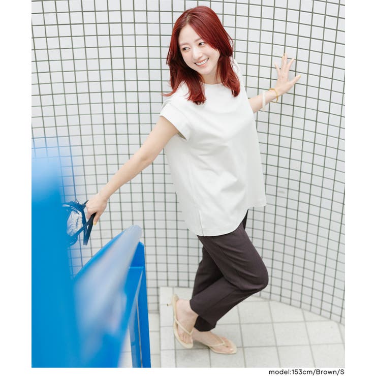 3Dサマーテーパードパンツ【伊藤千晃様着用】 | coca | 詳細画像14 