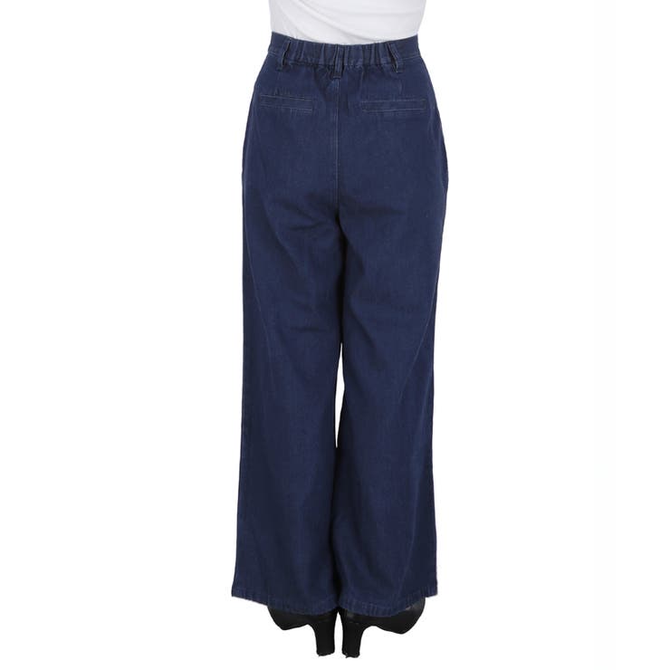 とろみデニムタックパンツ | coca | 詳細画像6 